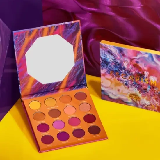 Color Story 16 Shade Pressed Pigment Eyeshadow Palette - Escapism - 0.54oz image {4}