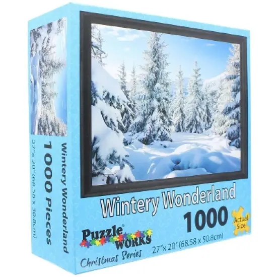 JPW Industries Inc. Wintery Wonderland 1000 Piece Jigsaw Puzzle image {2}