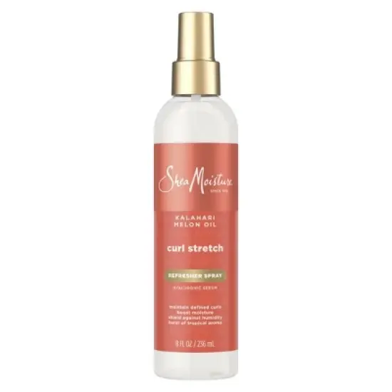SheaMoisture Curl Stretch Refresher Spray Kalahari Melon Oil & Marula Oil Infused with Hyaluronic Serum for Type 4 Hair - 8 fl oz image {9}