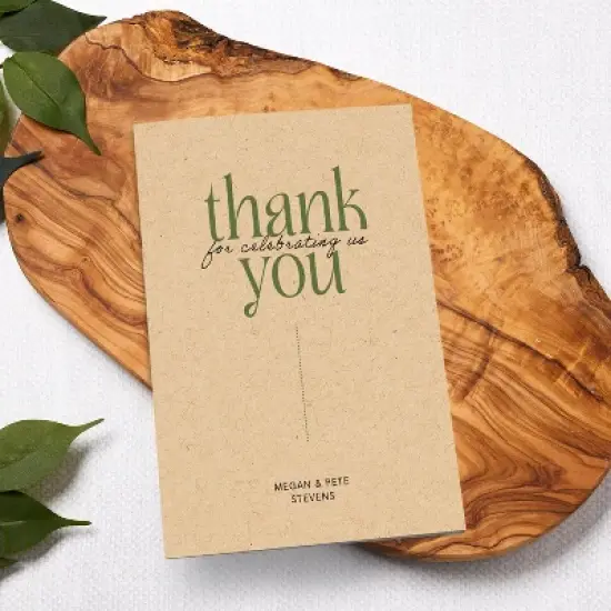 Avery Printable Greeting Cards, 5.5" x 8.5", Kraft Brown, 10ct image {3}