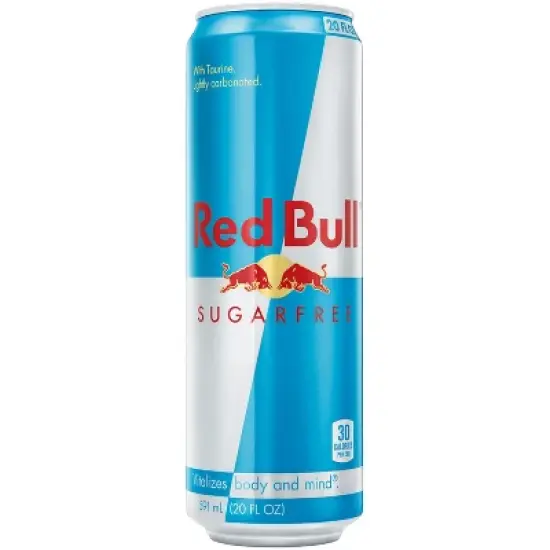 Sugar-Free Red Bull Energy Drink - 20 fl oz Can image {9}