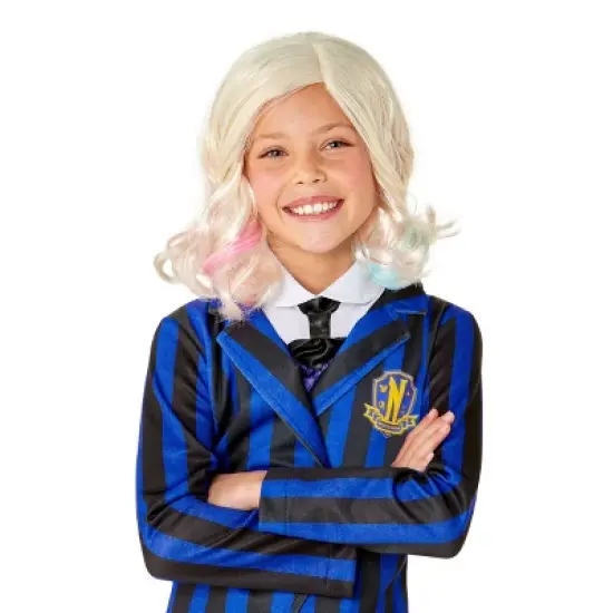 Rubies Kids' Wednesday Series Enid Deluxe Halloween Accessory Wig image {1}