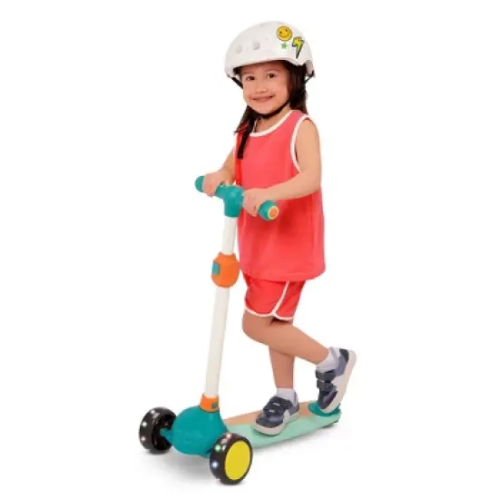 B. toys Wooden Light-Up Kids Scooter - Scooter Fun image {1}