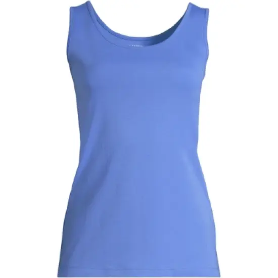 Lands' End Women's Cotton Tank Top image {10}