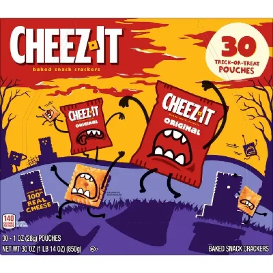 Cheez-It Original Halloween Snack Crackers Box - 30oz/30ct image {3}