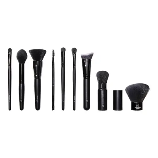 e.l.f. Embellished Holiday Brush Gift Set - 9pc image {1}