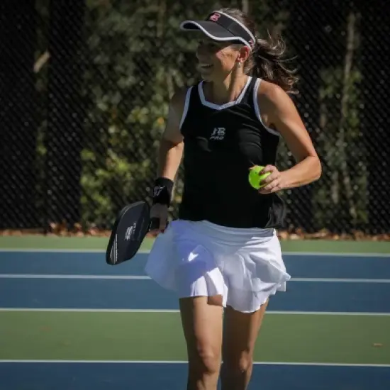 PBPRO 16'' Tour Widebody Pickleball Paddle Black/Gray image {4}