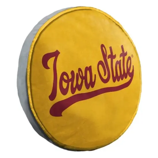NCAA Iowa State Cyclones 15" Circular Cloud Pillow image {1}