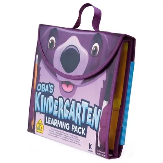 School Zone Oba's Kindergarten Learning Pack - (Paperback) image {2}