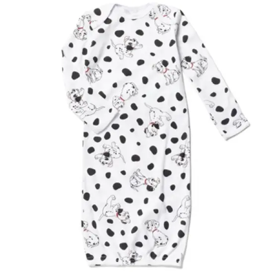 Disney 101 Dalmations Patch Baby 2 Pack Long Sleeve Swaddle Sleeper Gowns Newborn  image {1}