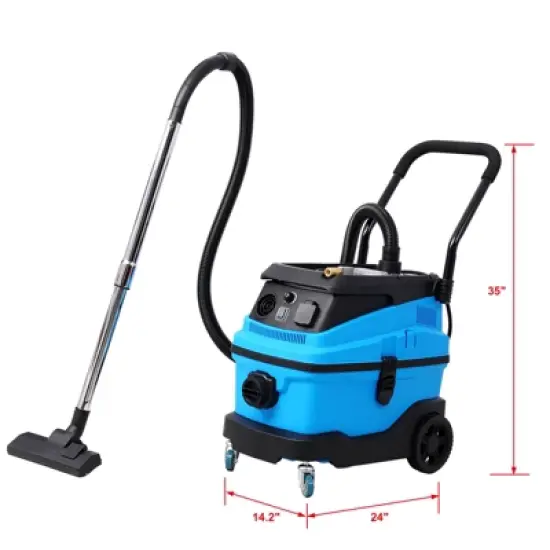 8 Gallon Vacuum Wet and Dry, Shop Vac with More Than 18kpa Powerful Suction Great for Garage, Home, Workshop, Hard Floor and Pet Hair image {4}