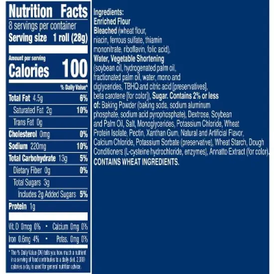 Pillsbury Butter Flake Crescent Rolls - 8oz/8ct image {9}