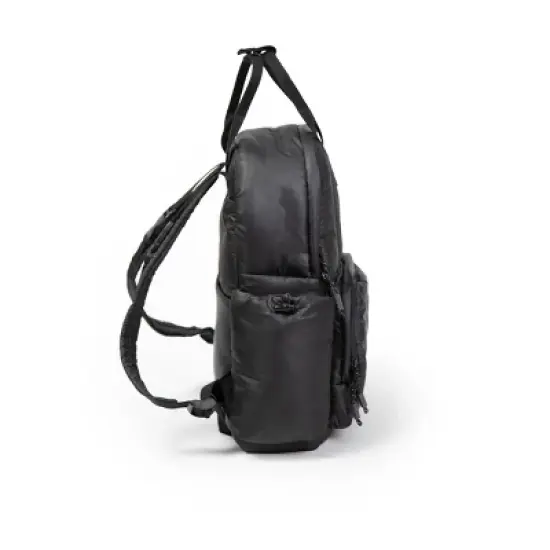 7am Enfant Diaper Bag Backpack with Portable Changing Pad - Water Resistant Shell - Black image {7}