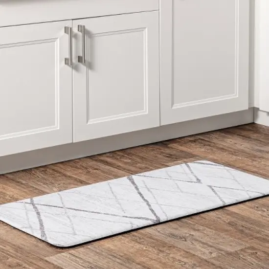 nuLOOM Thigpen Contemporary Anti Fatigue Kitchen or Laundry Room Comfort Mat image {5}