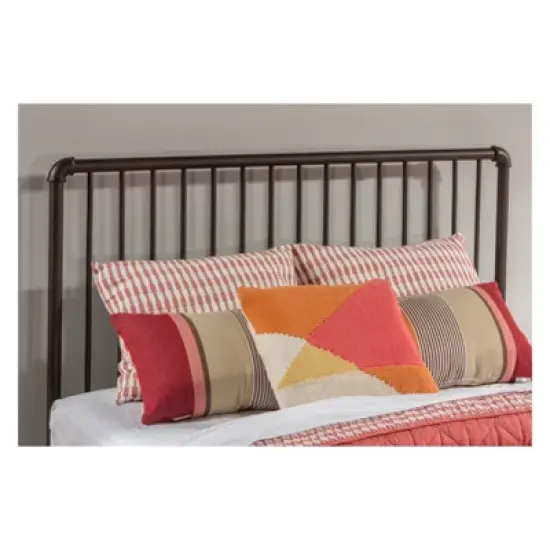 Queen Brandi Metal Headboard without Bed Frame Bronze - Hillsdale Furniture image {2}