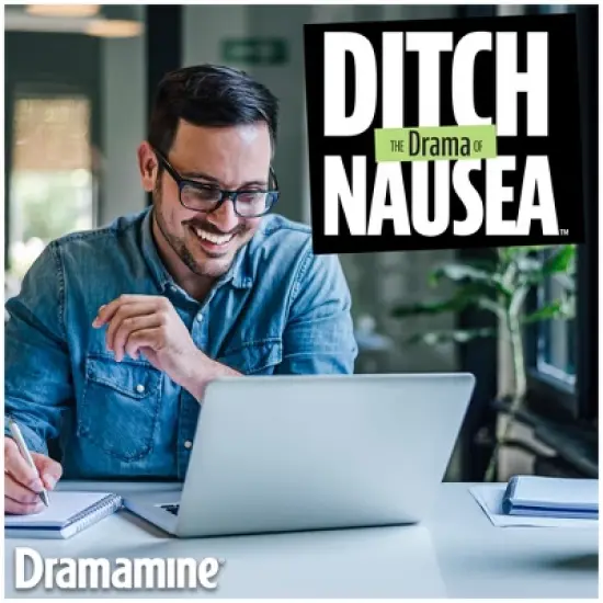 Dramamine-N Long Lasting Nausea Relief Tablets for Nausea, Dizziness & Vomiting - 10ct image {5}