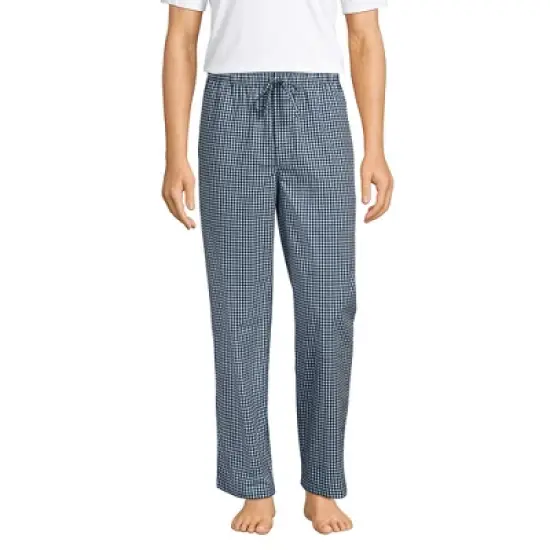 Lands' End Men's Poplin Pajama Pants image {9}