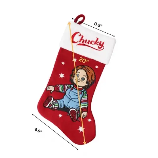 Chucky Embroidered Christmas Stocking image {2}