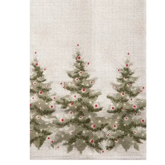 C&F Home Winter Trees Christmas Holiday Flour Sack Kitchen Dishtowel image {3}