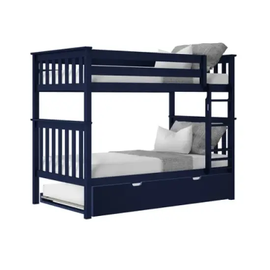 Max & Lily Twin over Twin Bunk Bed with Trundle image {6}