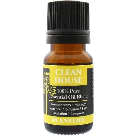 Plantlife Clean House Essential Oil Blend &ndash; 100% Pure & Therapeutic Grade &ndash; Natural, Undiluted & Refreshing &ndash; No Additives &ndash; 10 ml Aromatherapy image {3}