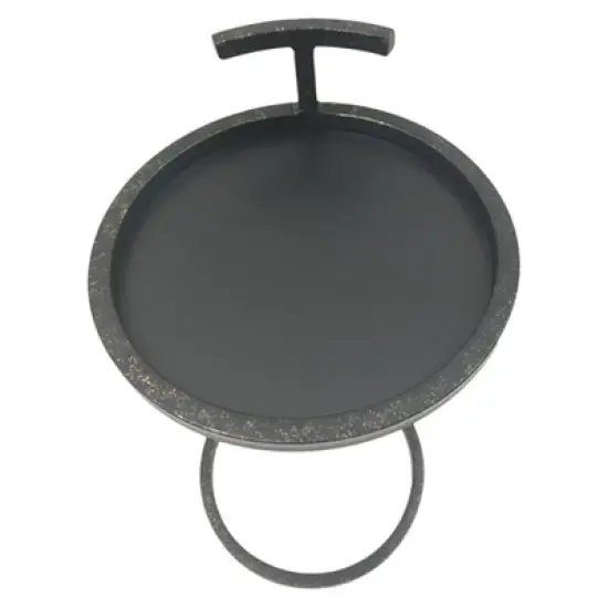 Katrine Camden Side Table Black Gold - Jamesdar image {1}