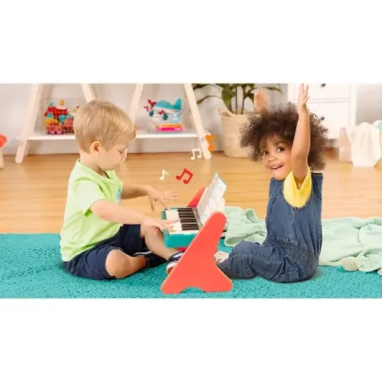B. toys Wooden Toy Piano - Mini Maestro image {1}