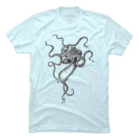 Men's Design By Humans Octopus By TAOJB T-Shirt image {5}