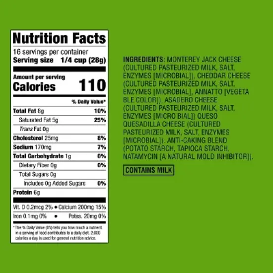 Shredded Mexican-Style Cheese - 16oz - Good & Gather&trade; image {3}