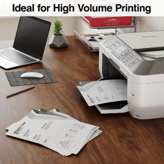 TRU RED 8.5" x 11" Copy Paper 20 lbs. 92 Brightness 500 Sheets/Ream 10 Reams/Carton (TR56958) image {4}