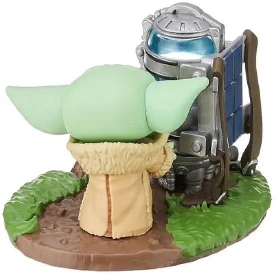 Funko - POP! Deluxe: The Mandalorian - Child w/Egg Canister image {2}