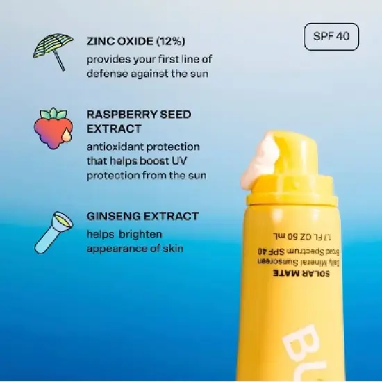 Bubble Skincare Solar Mate Mineral Sunscreen - SPF 40 - 1.7 fl oz image {2}