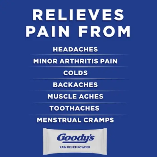 Goody's Extra Strength Headache and Pain Relief Powder - Aspirin (NSAID) - 50ct image {3}