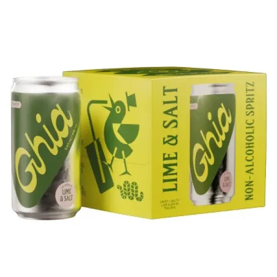 Ghia Non-Alcoholic Le Spritz Lime & Salt - 4pk/8.4 fl oz Cans image {7}