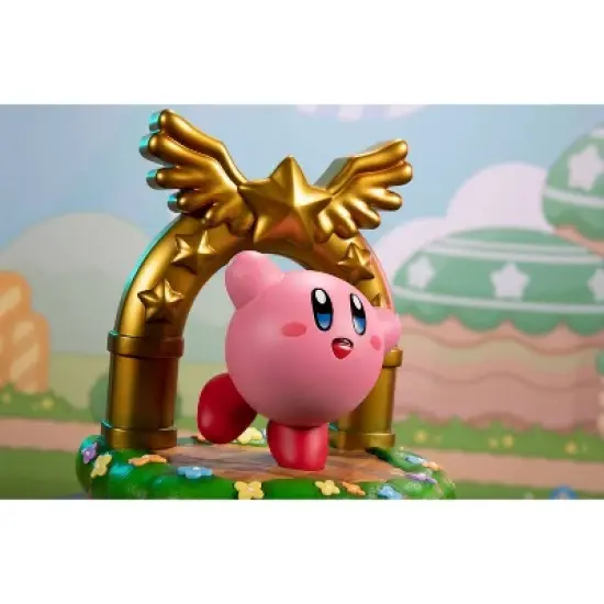 First 4 Figures: Kirby and the Goal Door 9" PVC Statue image {8}