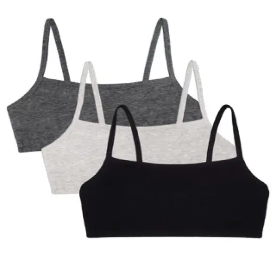 Fruit of the Loom Women's Spaghetti Strap Cotton Sports Bra  image {18}