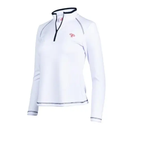 Love All Tennis Women's Nancy 1/4 Zip Jacket image {9}
