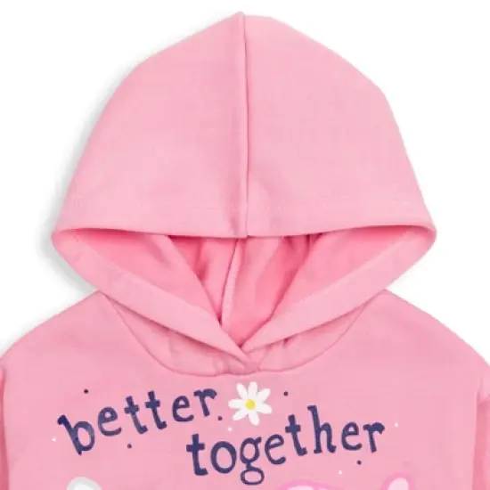 Peppa Pig Girls Fleece Hoodie and Leggings Outfit Set  image {4}