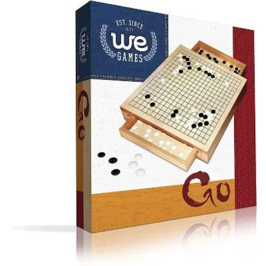 WE Games Wood GO Set with Pull Out Drawers -12 in. image {6}