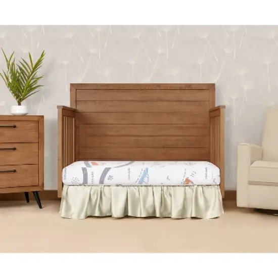 Dream On Me 150 Coil Inner Spring On The Go Crib and Toddler Mattress - White image {2}