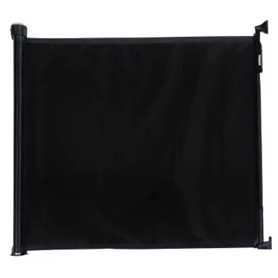 Cardinal Gates Child & Pet Retractable Safety Gate - Black image {1}