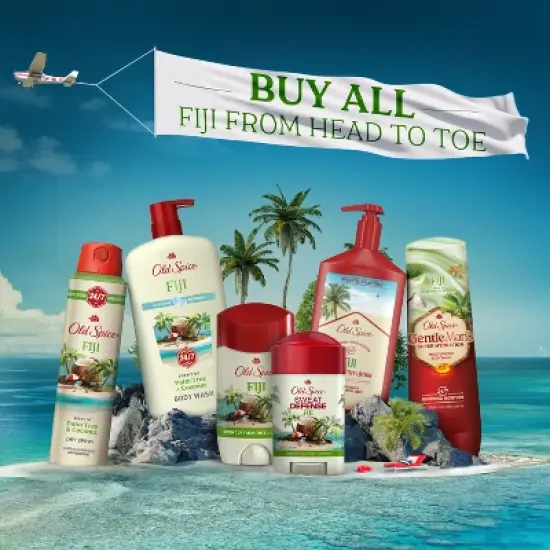 Old Spice Men's Antiperspirant & Deodorant Fiji Scent - 2.6oz image {7}