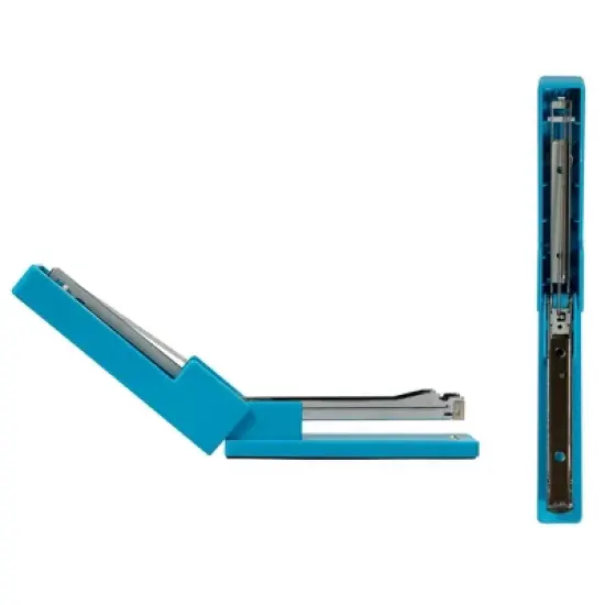 JAM Paper Modern Desk Stapler - Blue: Office Supplies, Plastic, Clips & Fasteners, JAM Desk Supplies image {2}