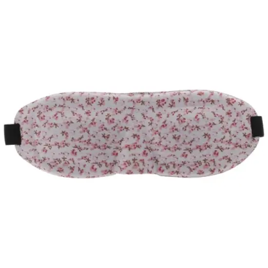 Soft Floral Style 3D Sleep Mask Pink 1 Pc image {6}