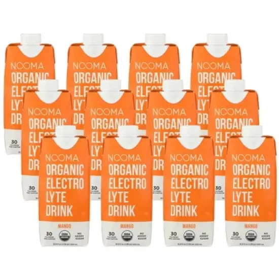 Nooma Organic Mango Electrolyte Drink - Case of 12/16.9 oz image {7}