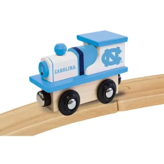MasterPieces Officially Licensed NCAA UNC Tar Heels Wooden Toy Train Engine For Kids image {3}