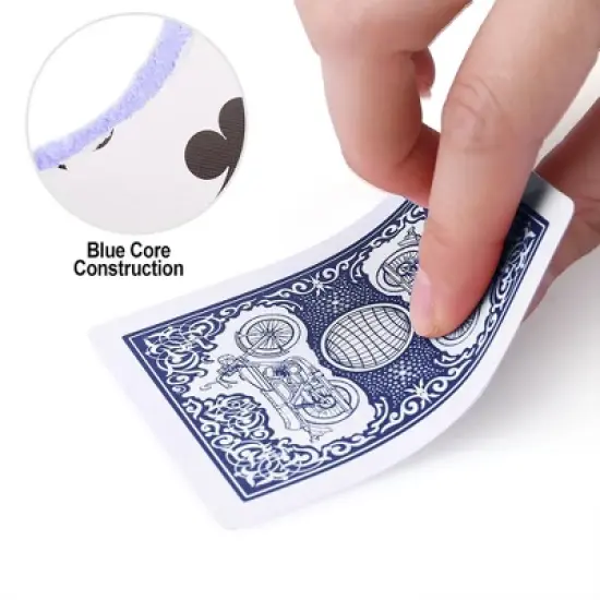 LotFancy Playing Cards, 6 Blue and 6 Red, Poker Size, Standard Index, 12 Decks image {2}