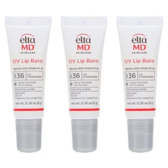 EltaMD UV Lip Balm SPF 36 Broad Spectrum 0.28 oz 3 Pack image {8}