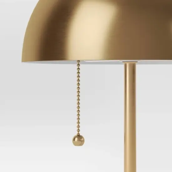 Dome Table Lamp with Acrylic Base Brass - Threshold&trade; image {3}