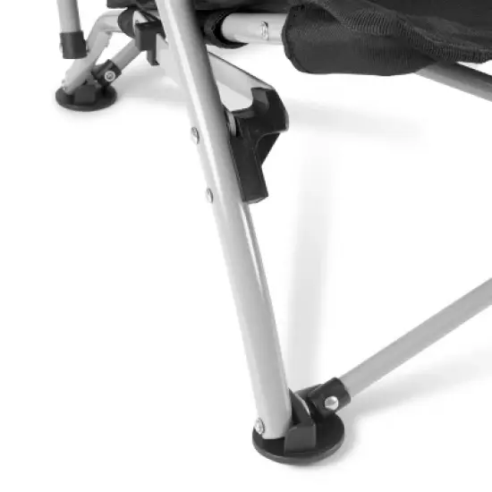 Picnic Time Tranquility Portable Beach Chair - Black image {4}